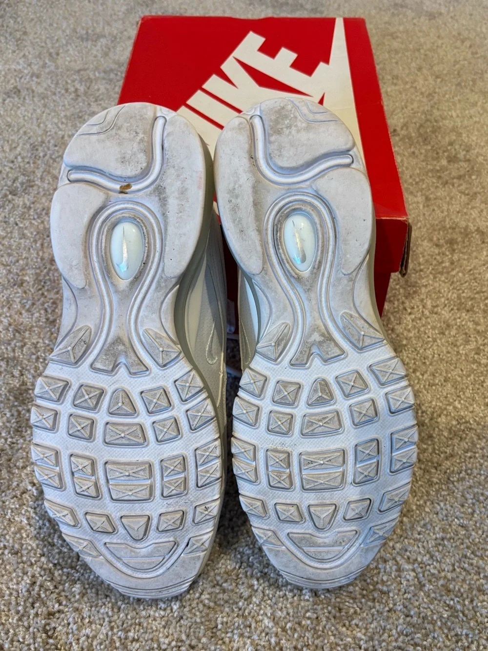Nike Boy’s Air Max 97 Sneakers — White